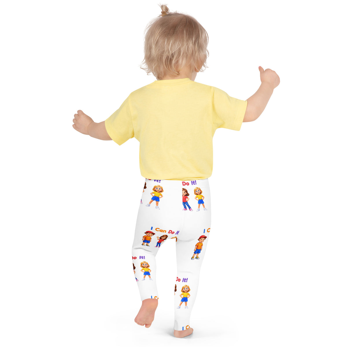 I Can Do It! Smart Trio Kids Leggings – all-over Smart Trio pattern