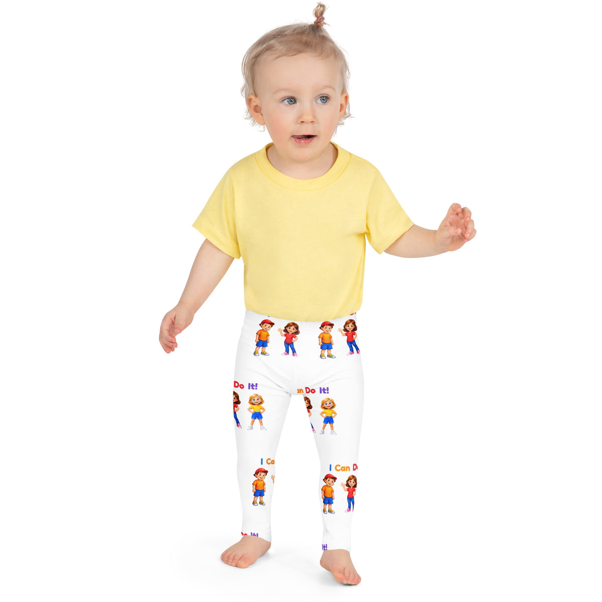 I Can Do It! Smart Trio Kids Leggings – all-over Smart Trio pattern