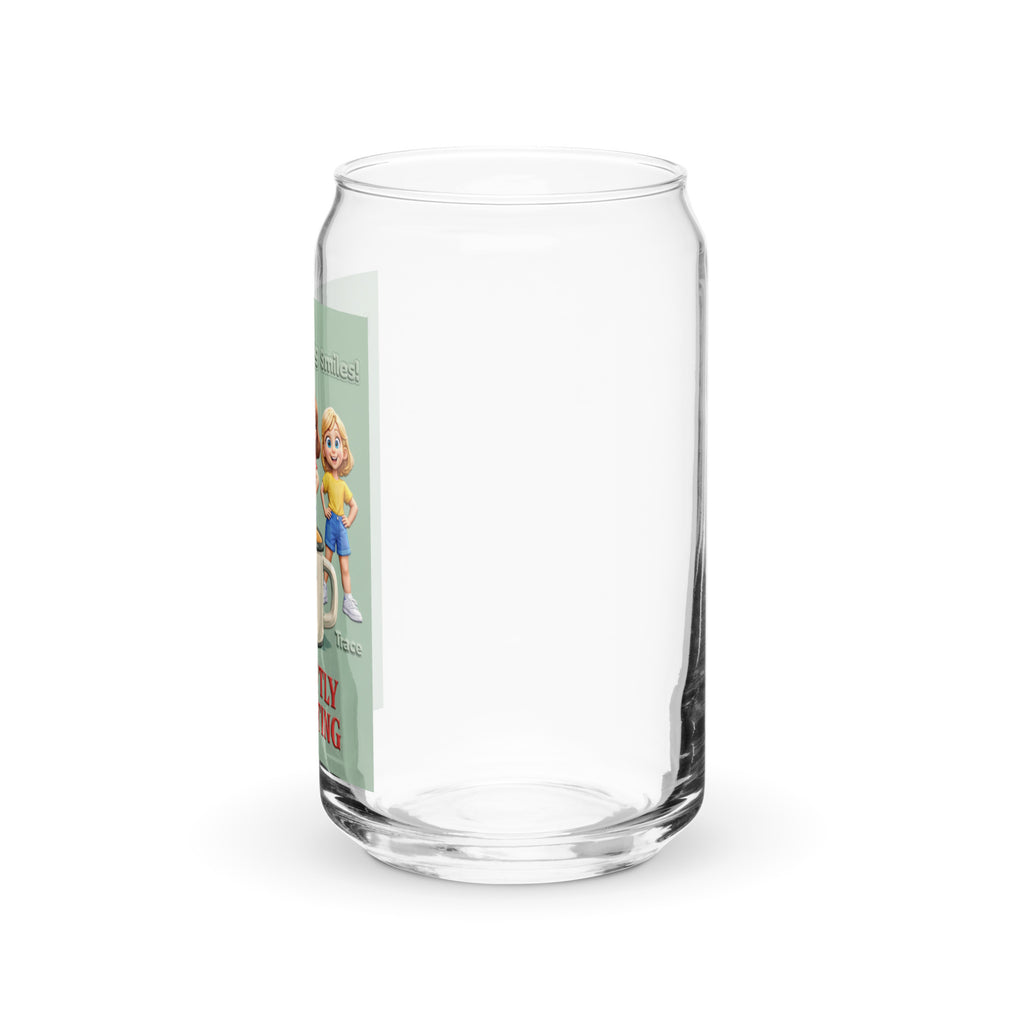 Currently Defrosting Smart Trio Can Glass – left view