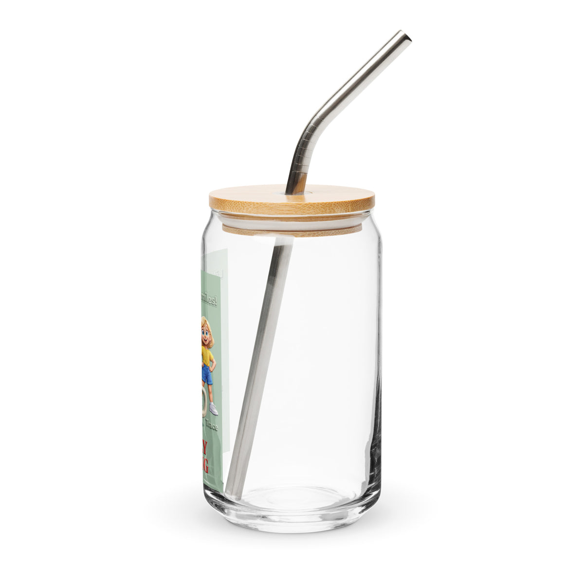 Currently Defrosting Smart Trio Can Glass – left view
