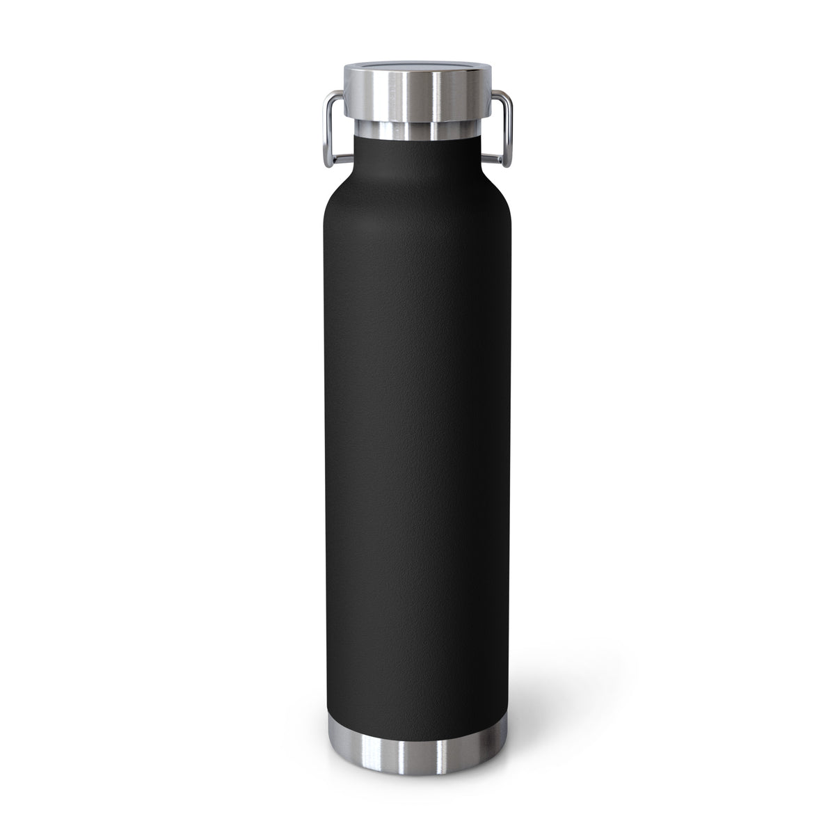 Currently Defrosting Smart Trio Insulated Bottle – Black, back view