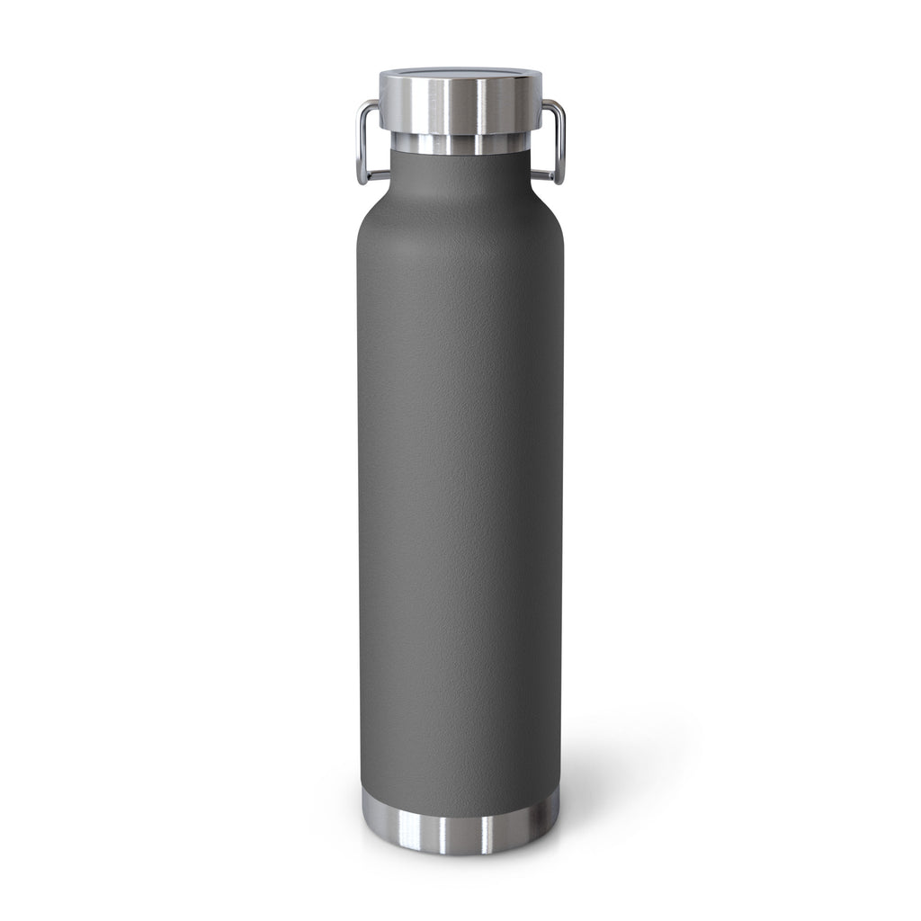 Happy Birthday Smart Trio Insulated Bottle – Grey, back view