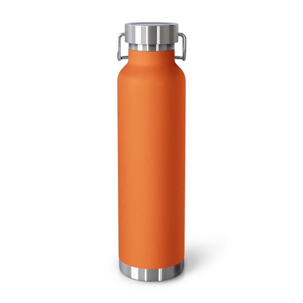 I'm a Smart Buddy Too! Insulated Bottle – Orange, back view