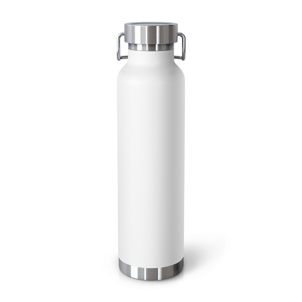 Happy Birthday Smart Trio Insulated Bottle – White, back view
