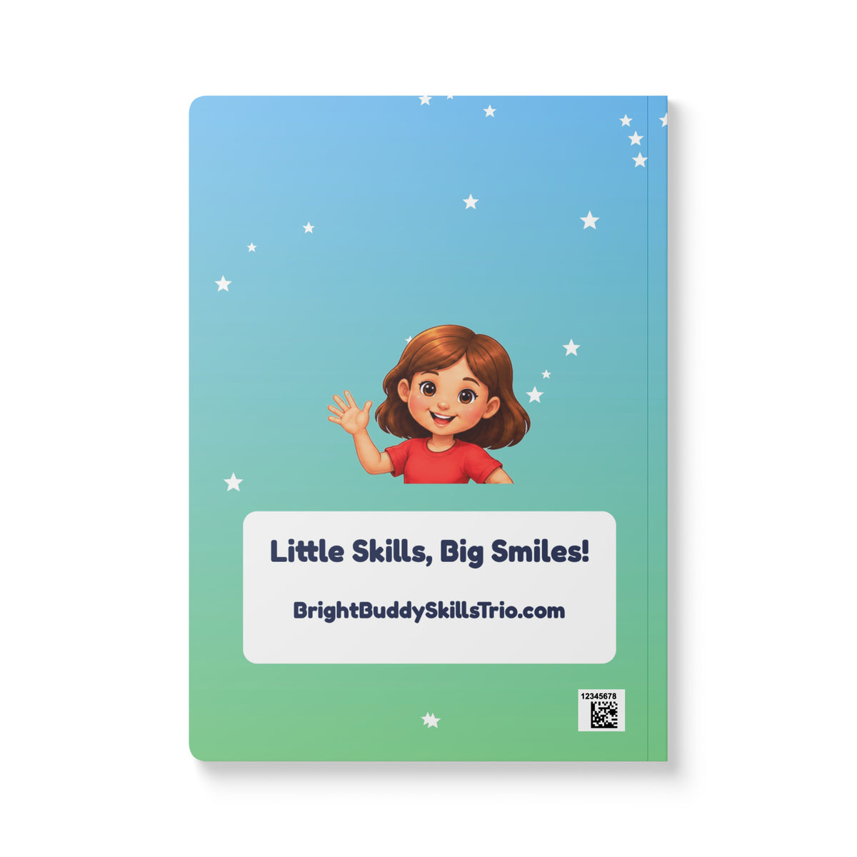 My Little Wins Smart Trio journal blue, front cover