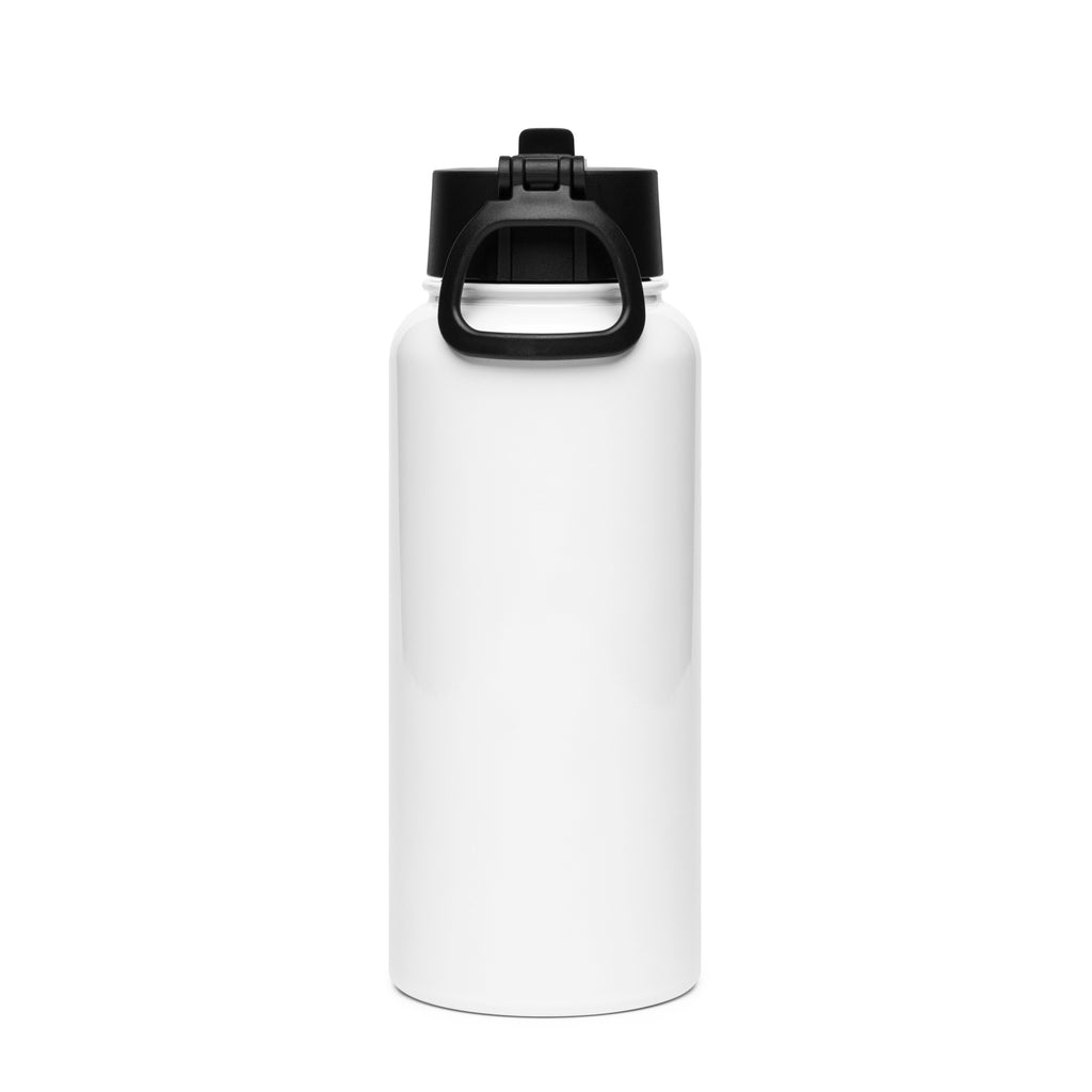 Merry Christmas Smart Trio Stainless Steel Water Bottle – back view