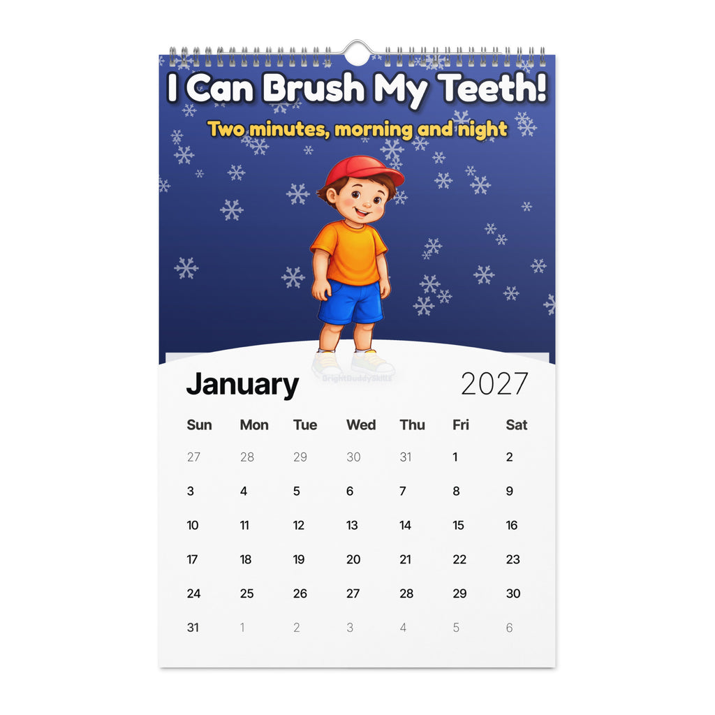 2027 Smart Trio Skills Wall Calendar – cover