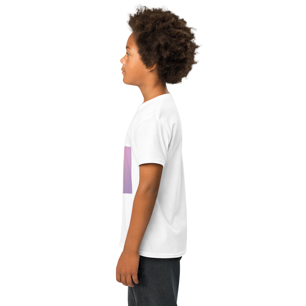 Ursla Kids' T-Shirt, left side view — product mockup