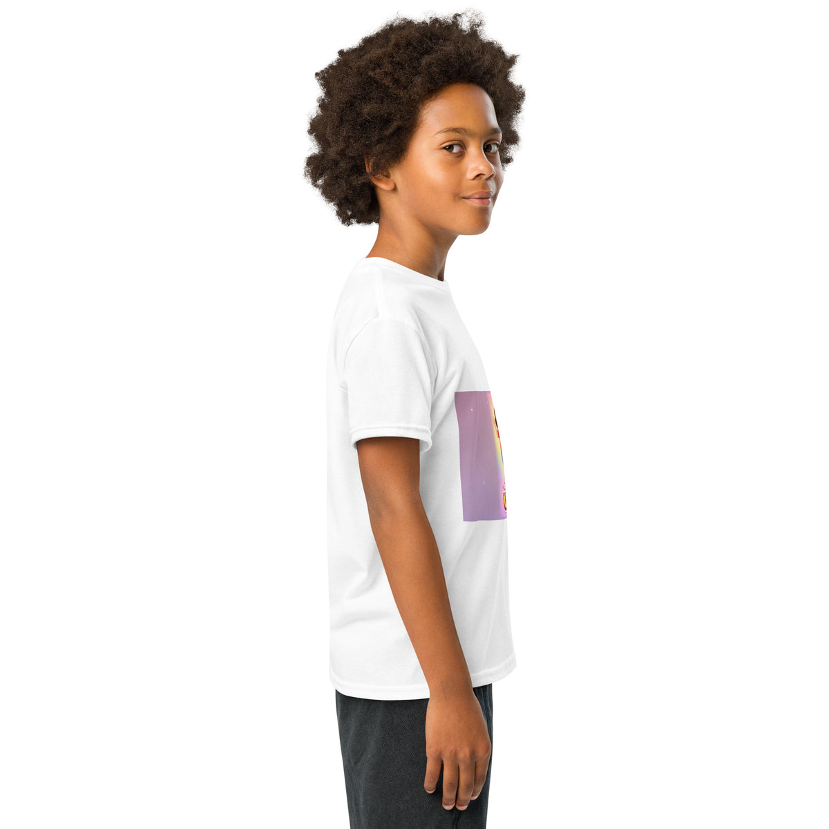 Ursla Kids' T-Shirt, right side view — product mockup